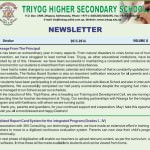 Triyog Newsletter’15/16 Volume II Year: 2015-2016 Published on: October 2015