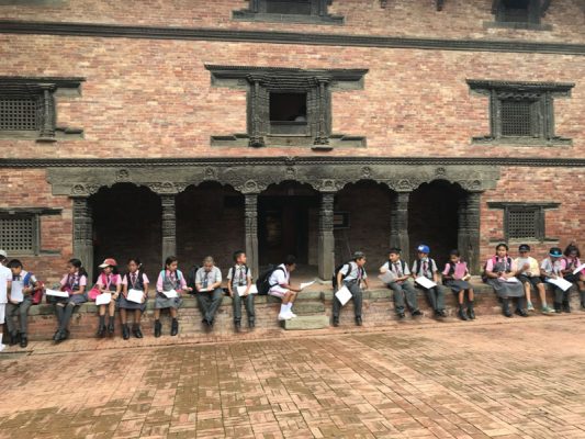 Field Trip to Patan Durbar Square: Grade IV