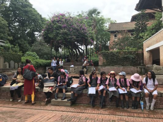 Field Trip to Patan Durbar Square: Grade IV