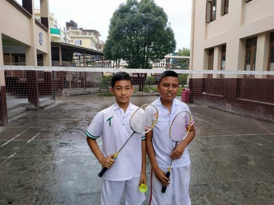 Inter House Badminton Competition