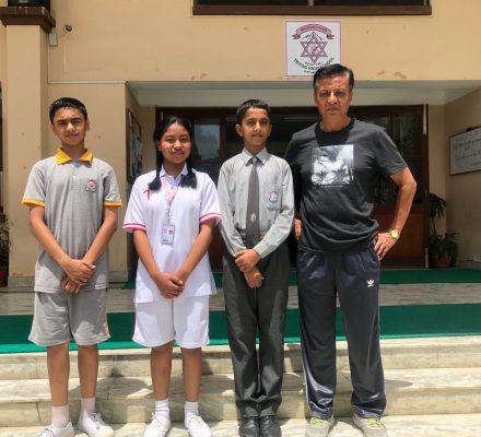 Triyog Students at Asian Championship