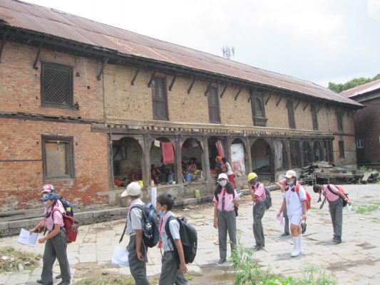 Field Trip to Bagmati River Bank: Grade VII ‘D’