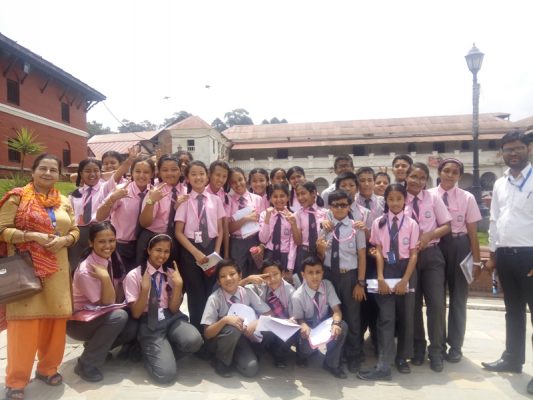 Field Trip to Pashupatinath: Grade VII ‘B’
