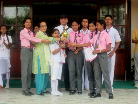 Inter House Badminton Competition