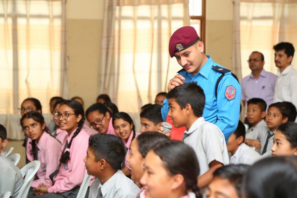 Interaction with Nepal Police Headquarter Personnel