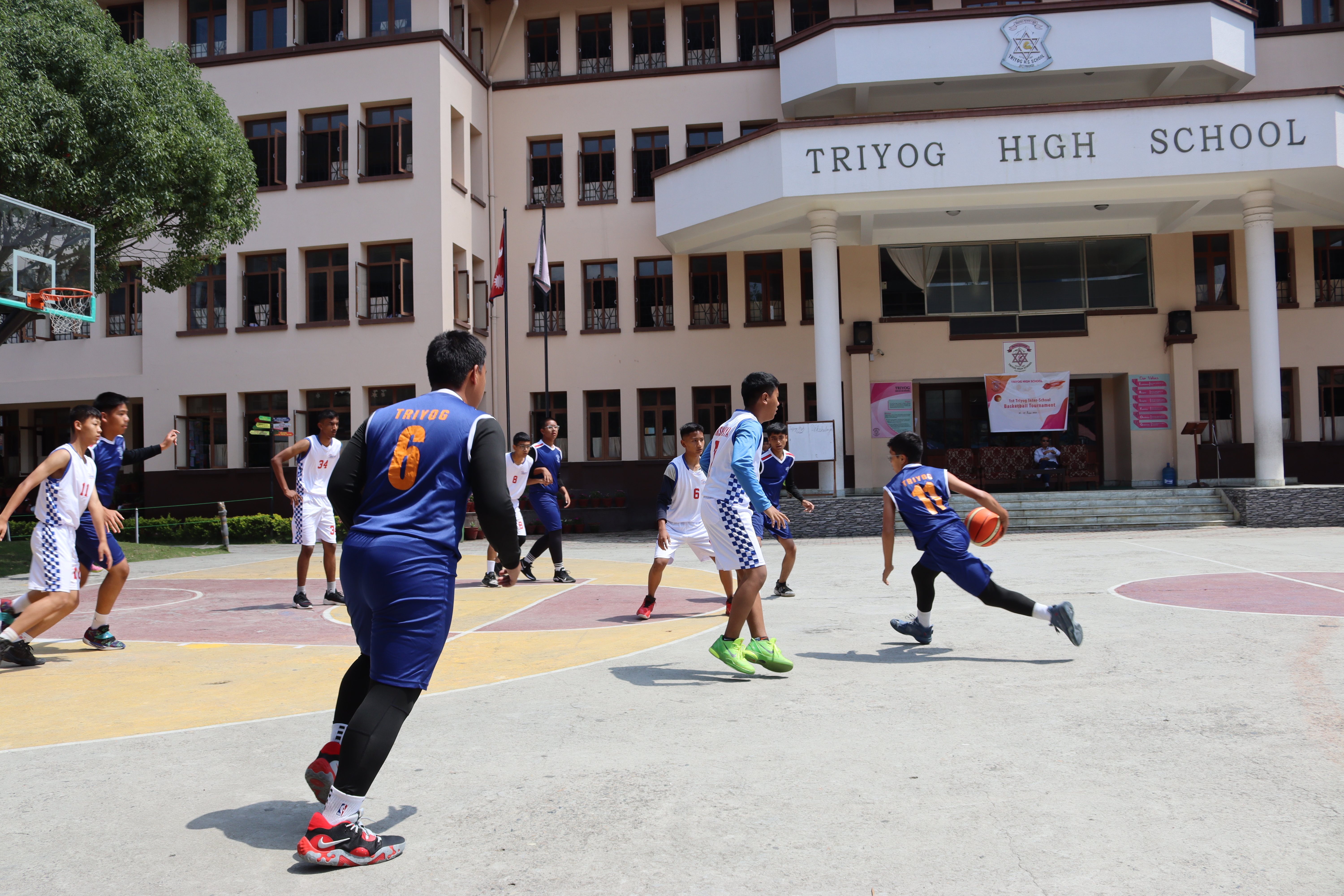1st Triyog Inter-School Basketball Tournament 2023