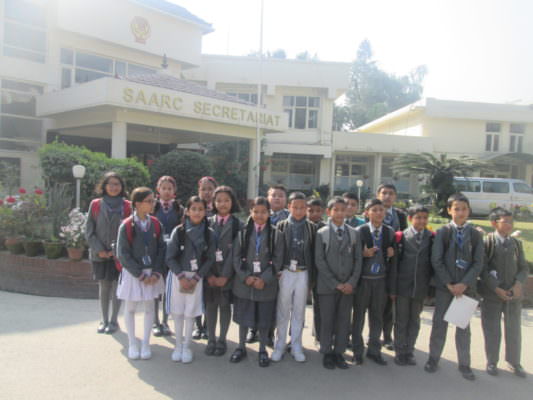 Visit to SAARC Secretariat: Grade V