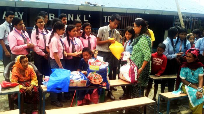 Community Service Club Food Donation