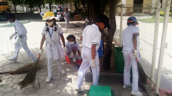 Grade V Cleanliness Campaign