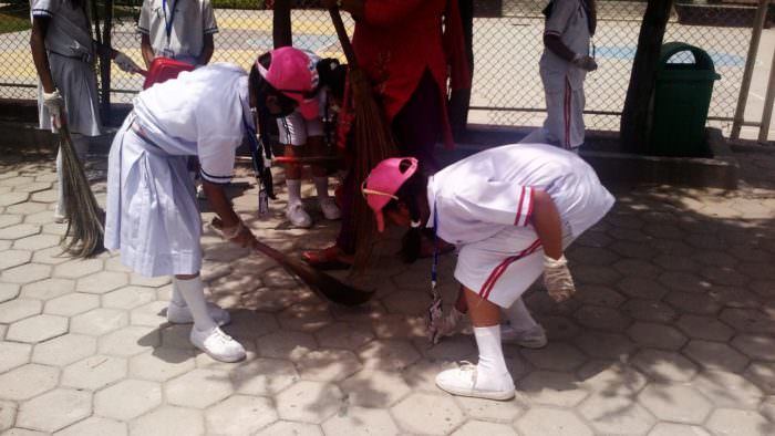 Grade V Cleanliness Campaign