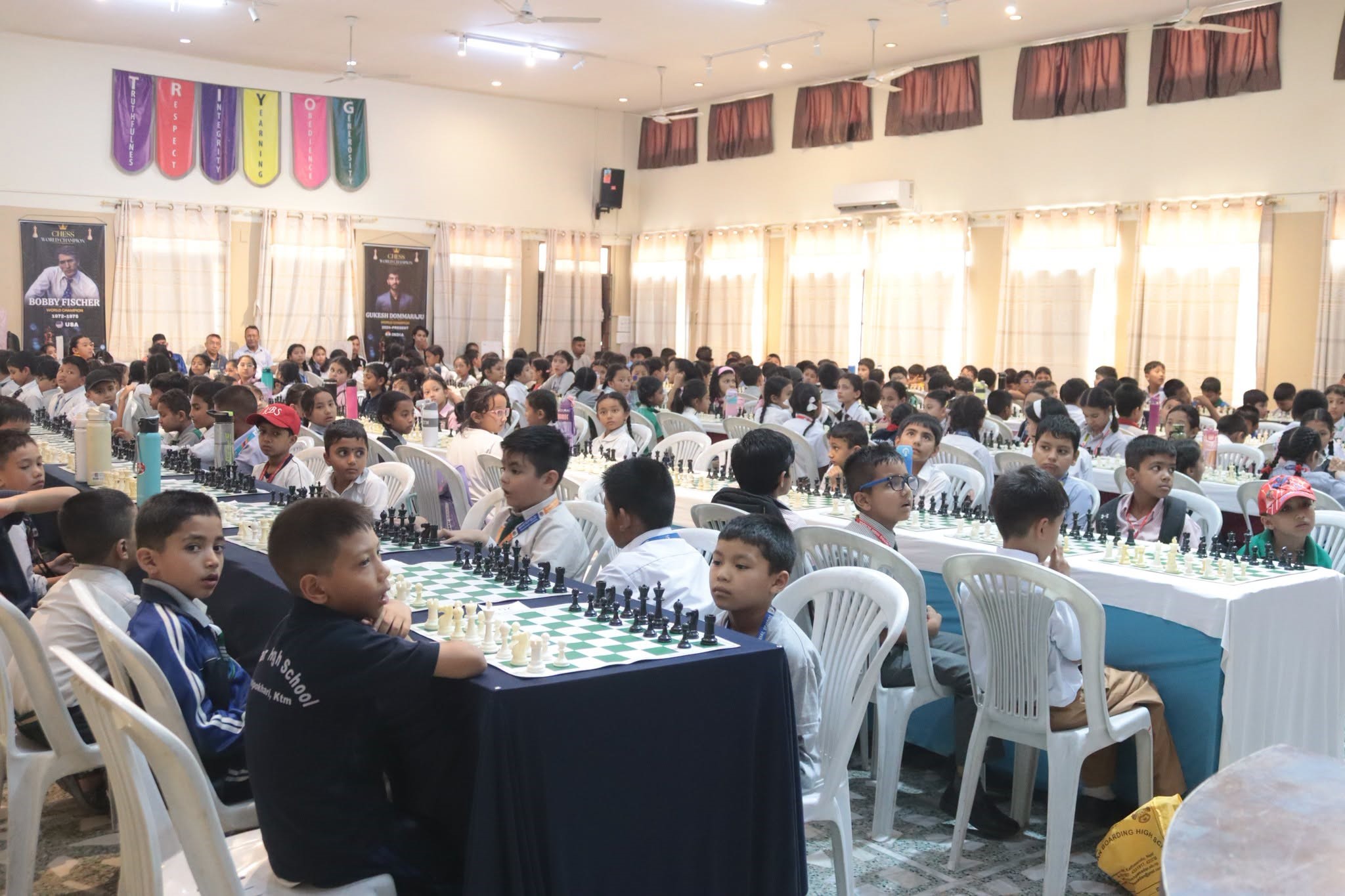 6th Triyog Inter-School Chess Competition 2026 - Day 1